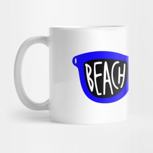 Beach Vibes sunglasses Mug